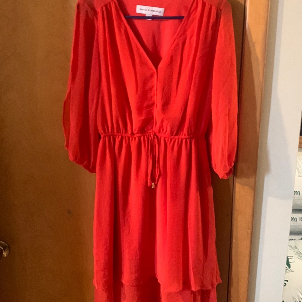 Women's small burnt orange dress